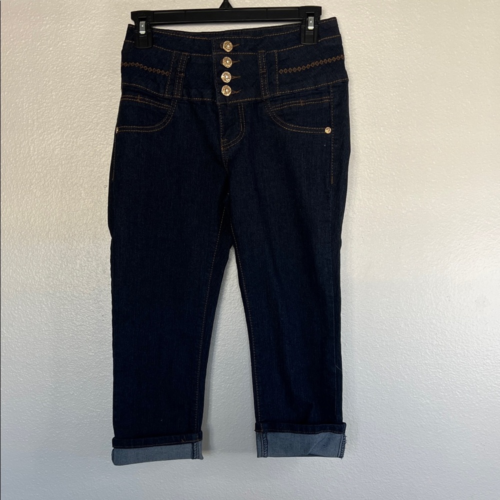 NWOT Jeans9 Blue Capri Jeans sz 5